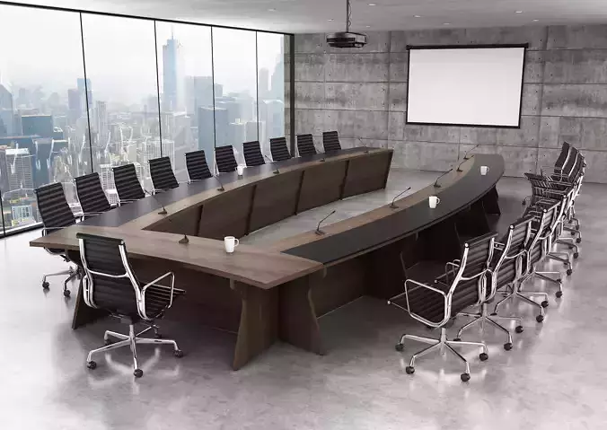 meeting room cd1666 a05 3D model