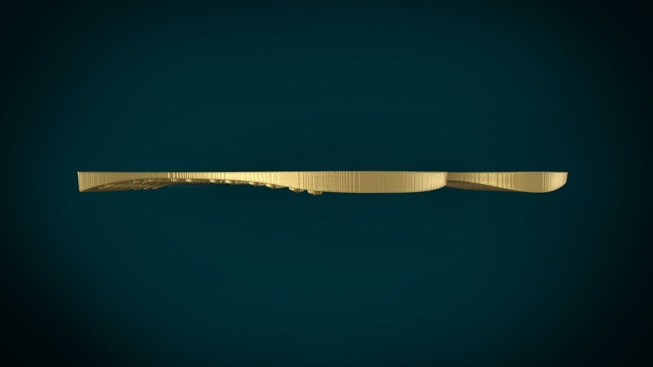 American Flag 3D print model_8