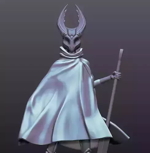 Hollow knight fanart Hornet figure