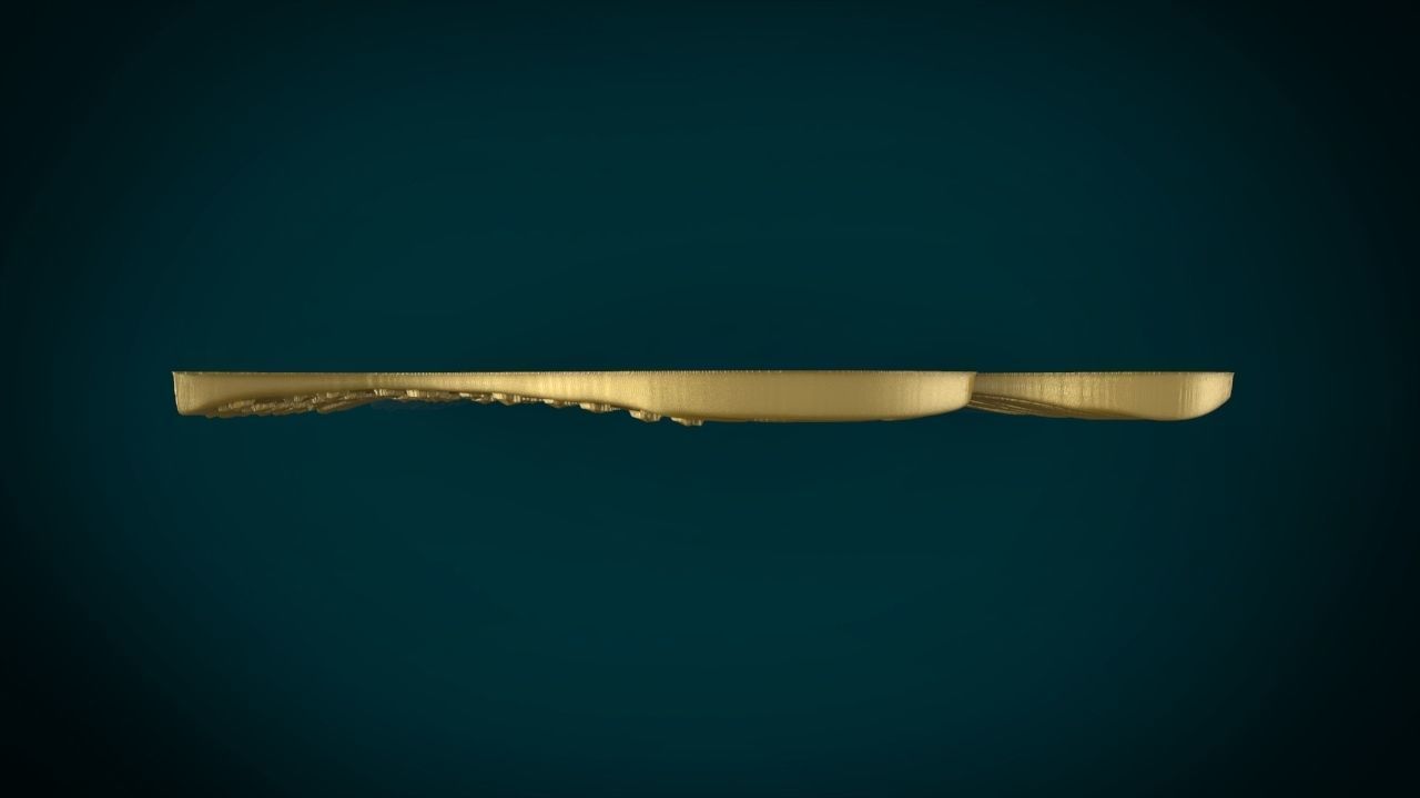 American Flag 3D print model_8