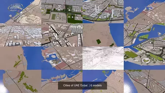 Cities of UAE Dubai 