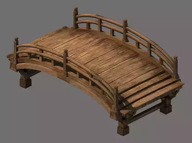 Tang Journey to the West - Wooden Bridge 01