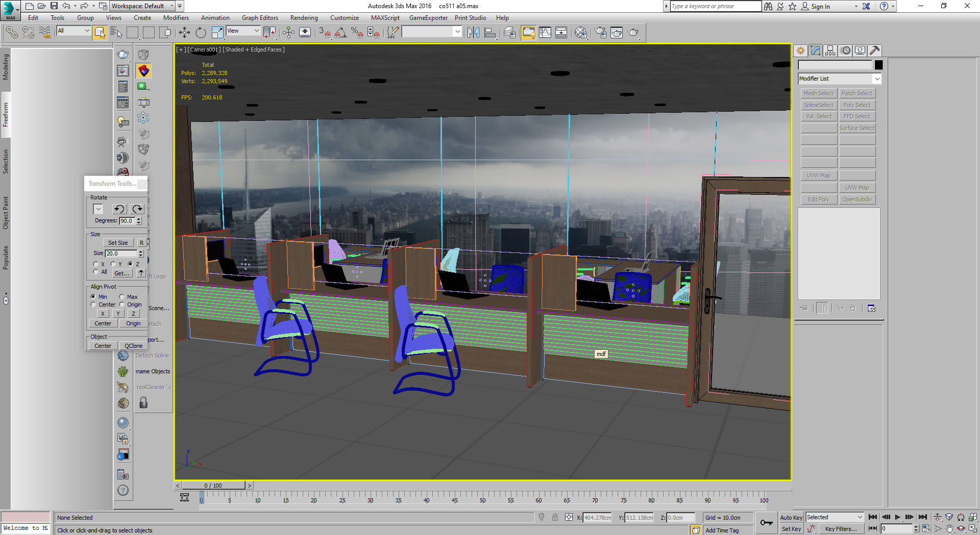 office room co511 a05 3D model_1