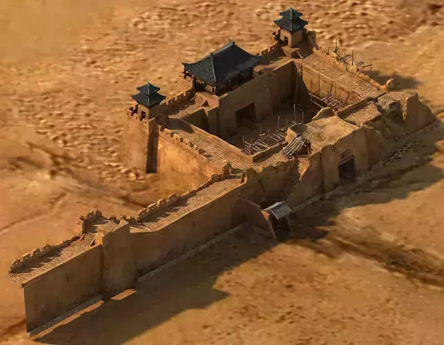 Tang Journey to the West - Desert Architecture