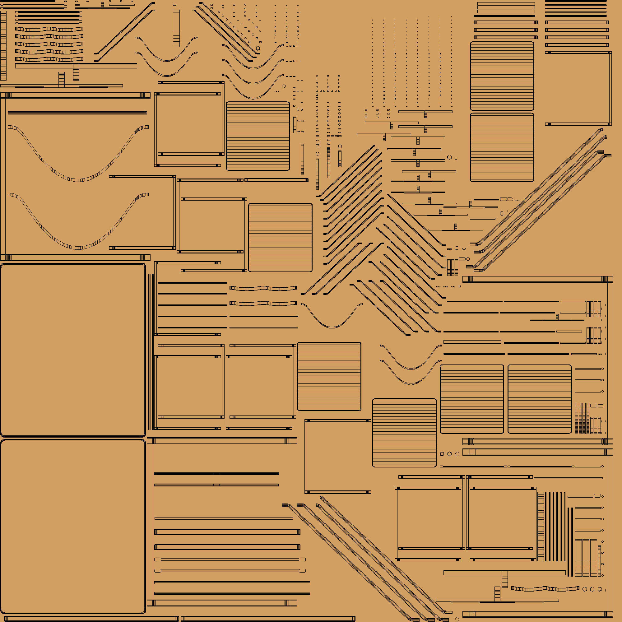 dining table 02 3D model_7