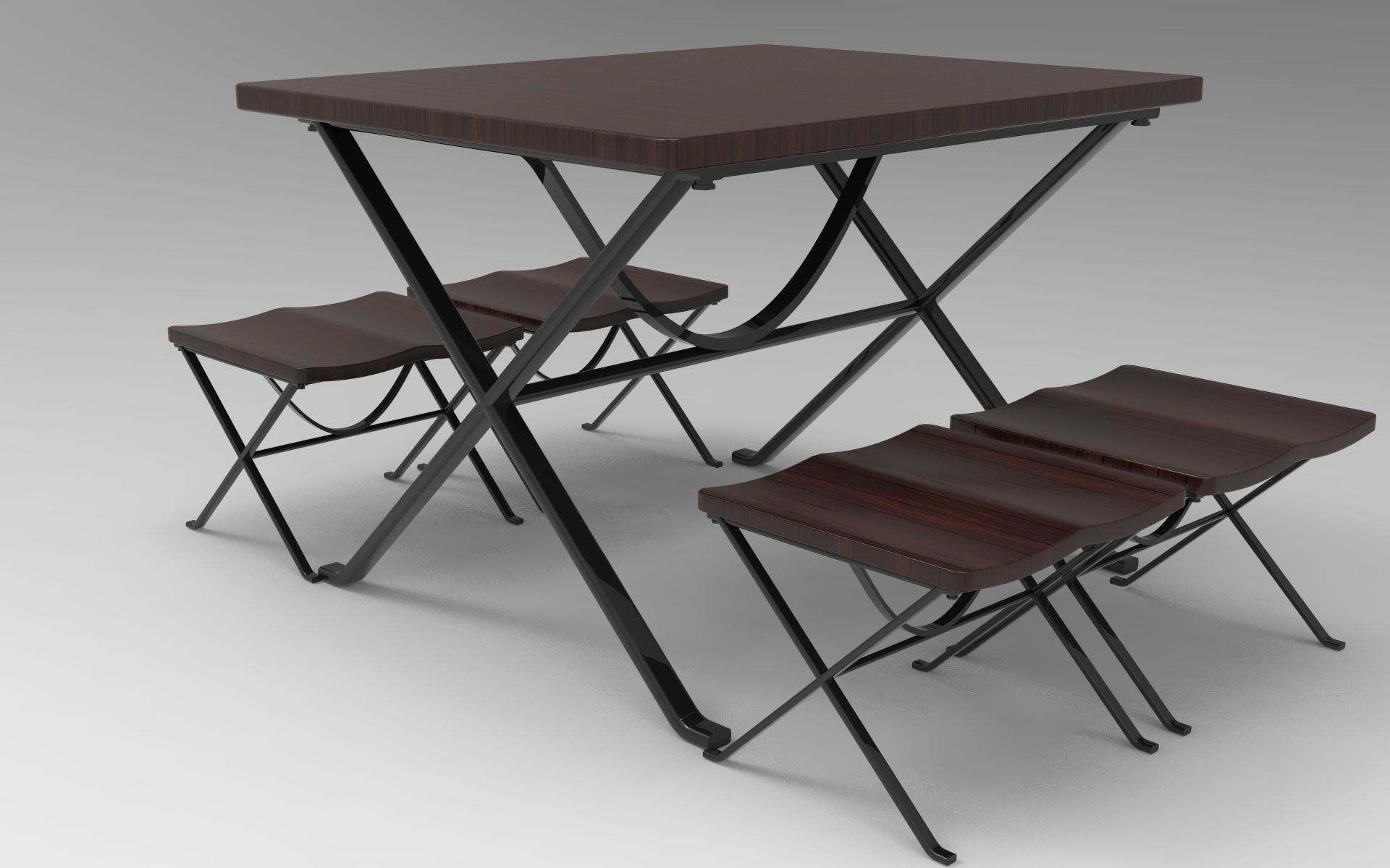 dining table 02 3D model_6