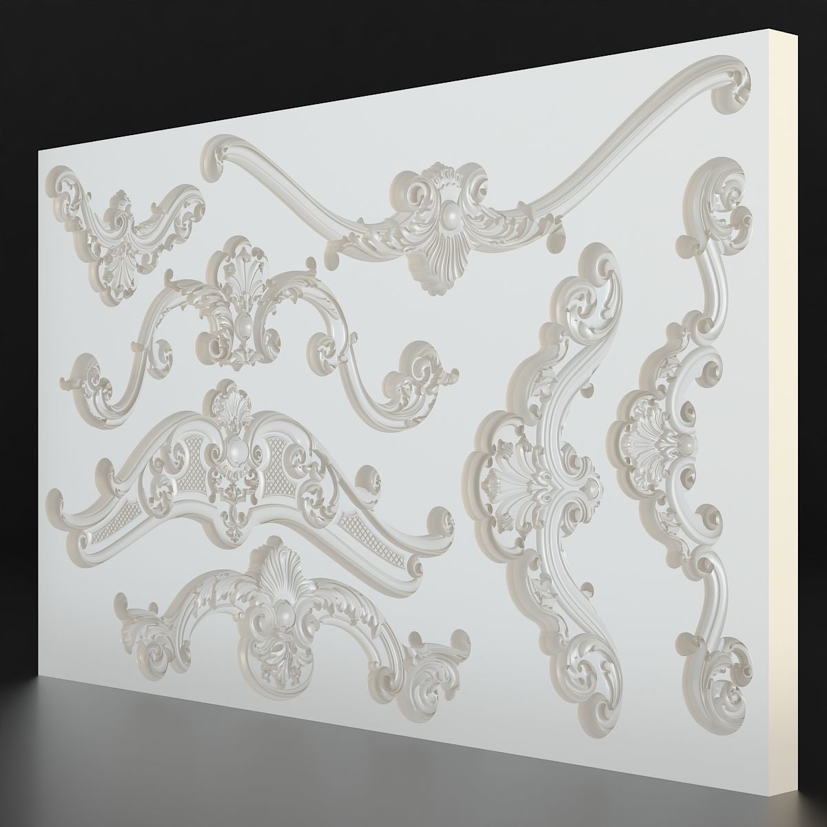 Silicone mold 3D print model_6