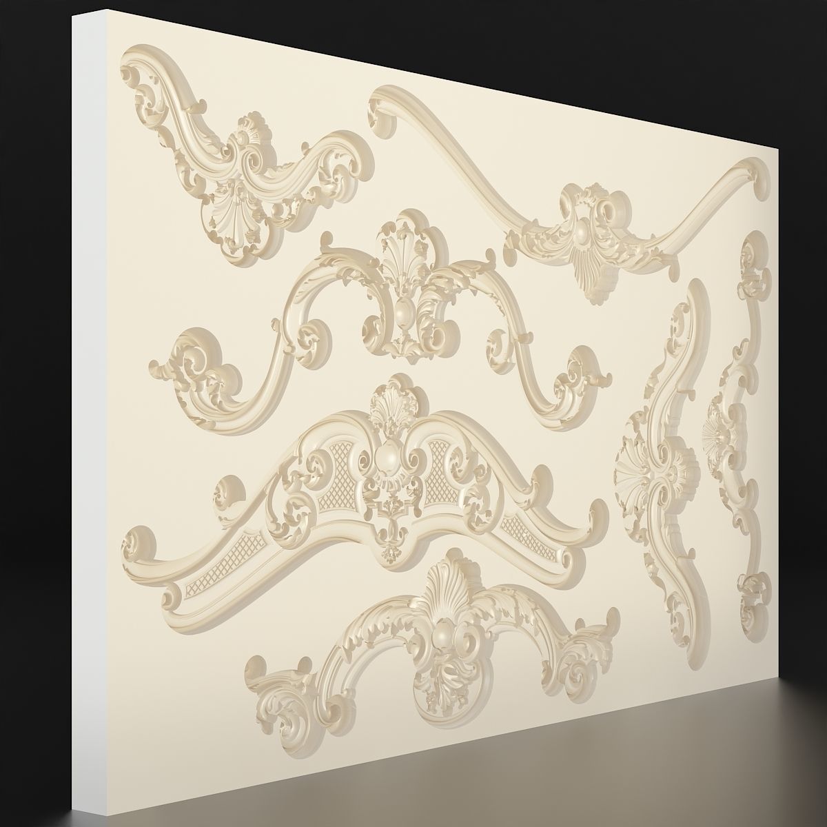 Silicone mold 3D print model_5