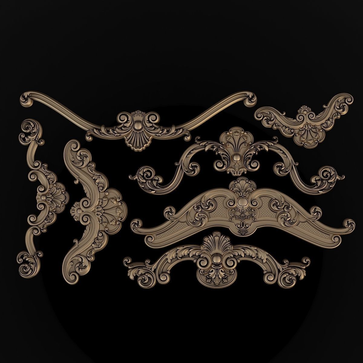 Silicone mold 3D print model_7