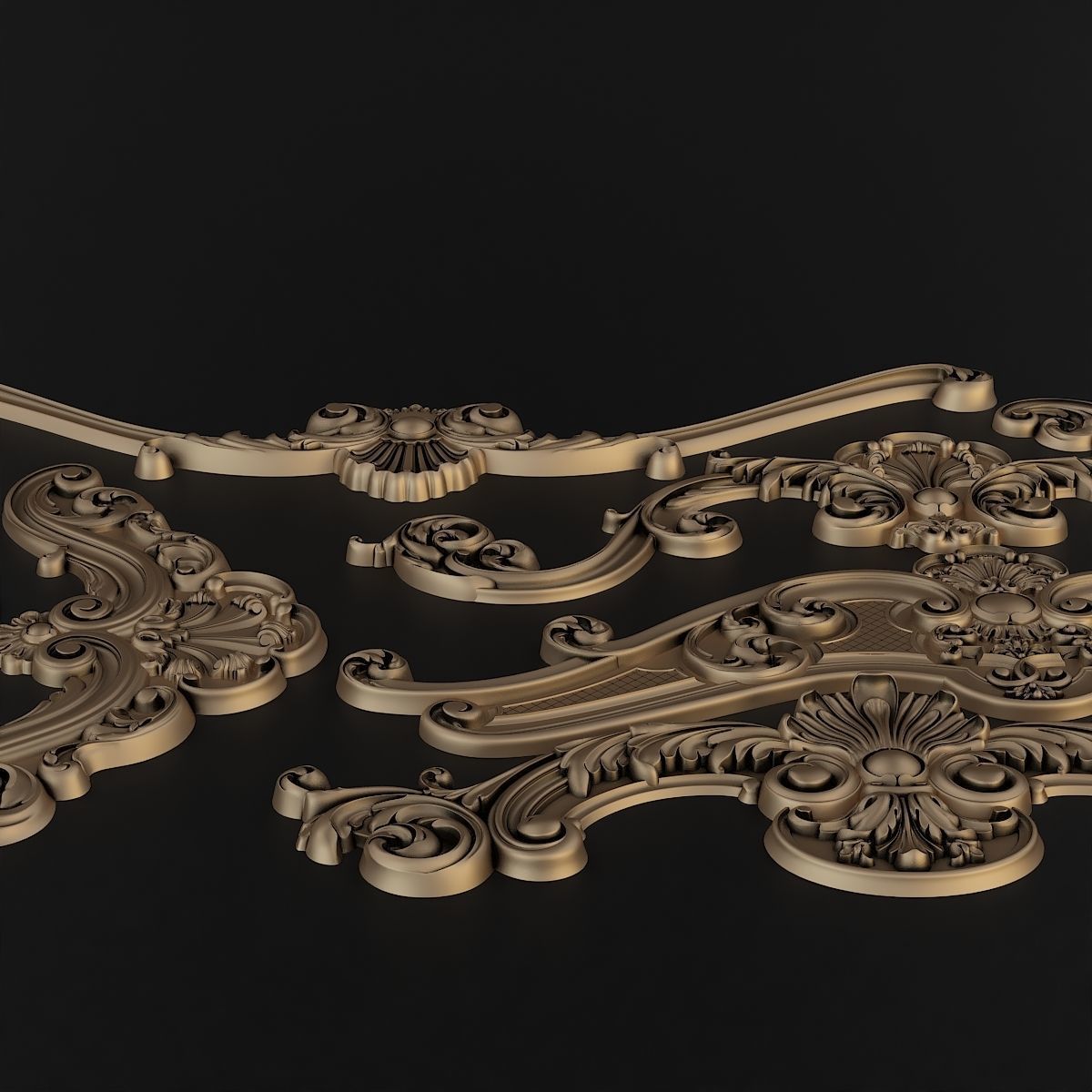 Silicone mold 3D print model_8