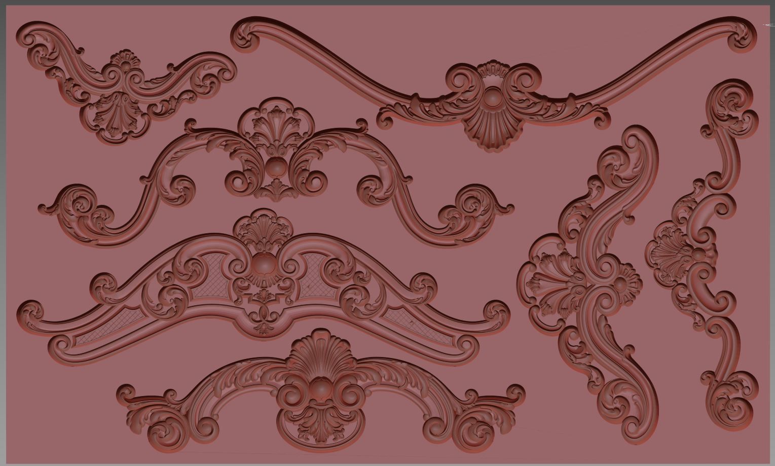 Silicone mold 3D print model_1