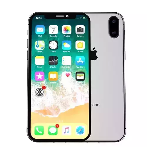 iPhone X xr silver