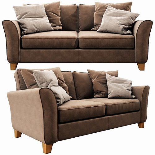Harveys Nina 3 Seater 3D model 2