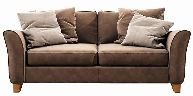Harveys Nina 3 Seater 3D model 3