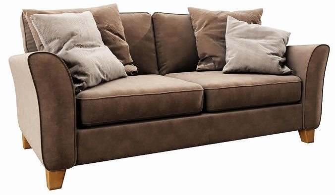 Harveys Nina 3 Seater 3D model 7
