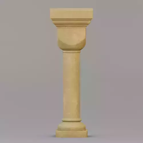 Cushion capital column