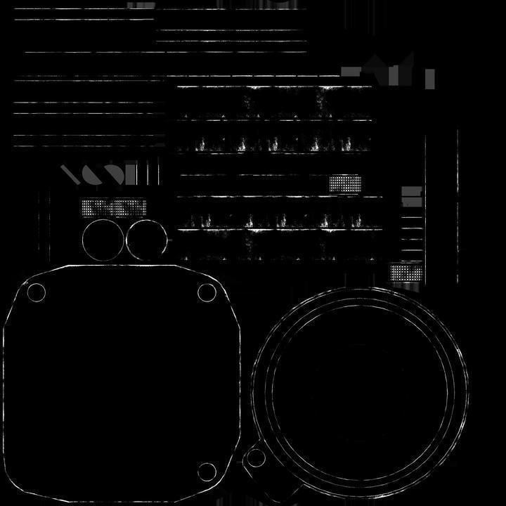 US ALTIMETER GAUGE Low-poly 3D model_7