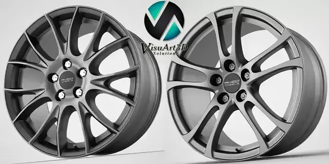 Anzio rims 3D model
