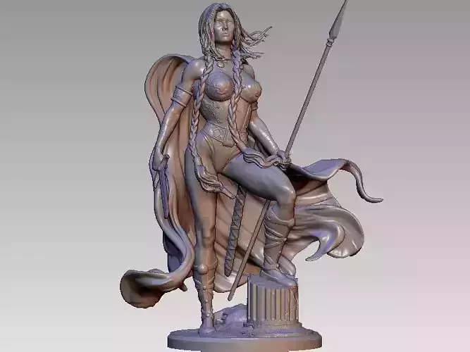 Valkyrie from Asgard 3D print model