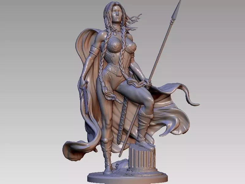 Valkyrie from Asgard 3D print model_0
