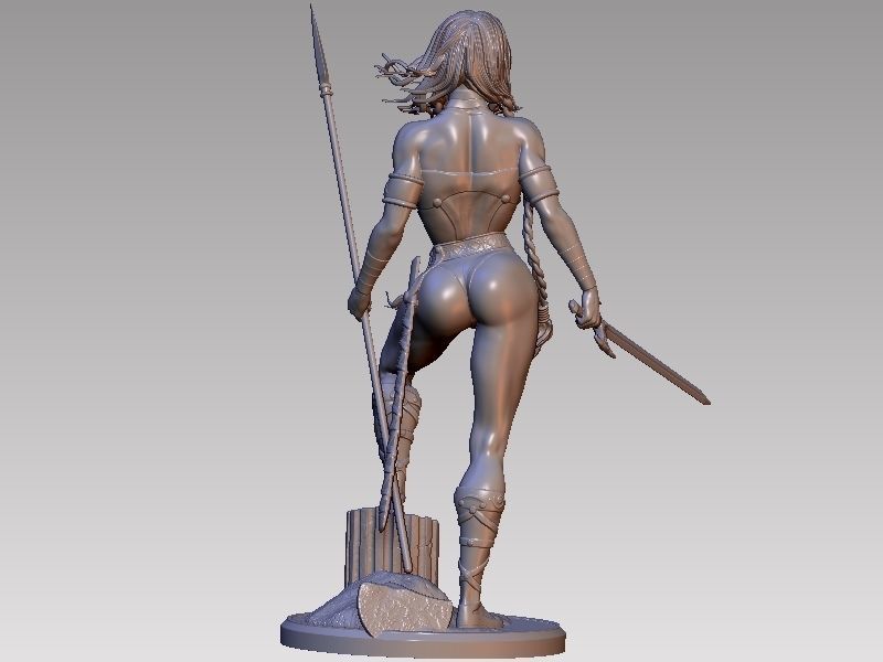 Valkyrie from Asgard 3D print model_4