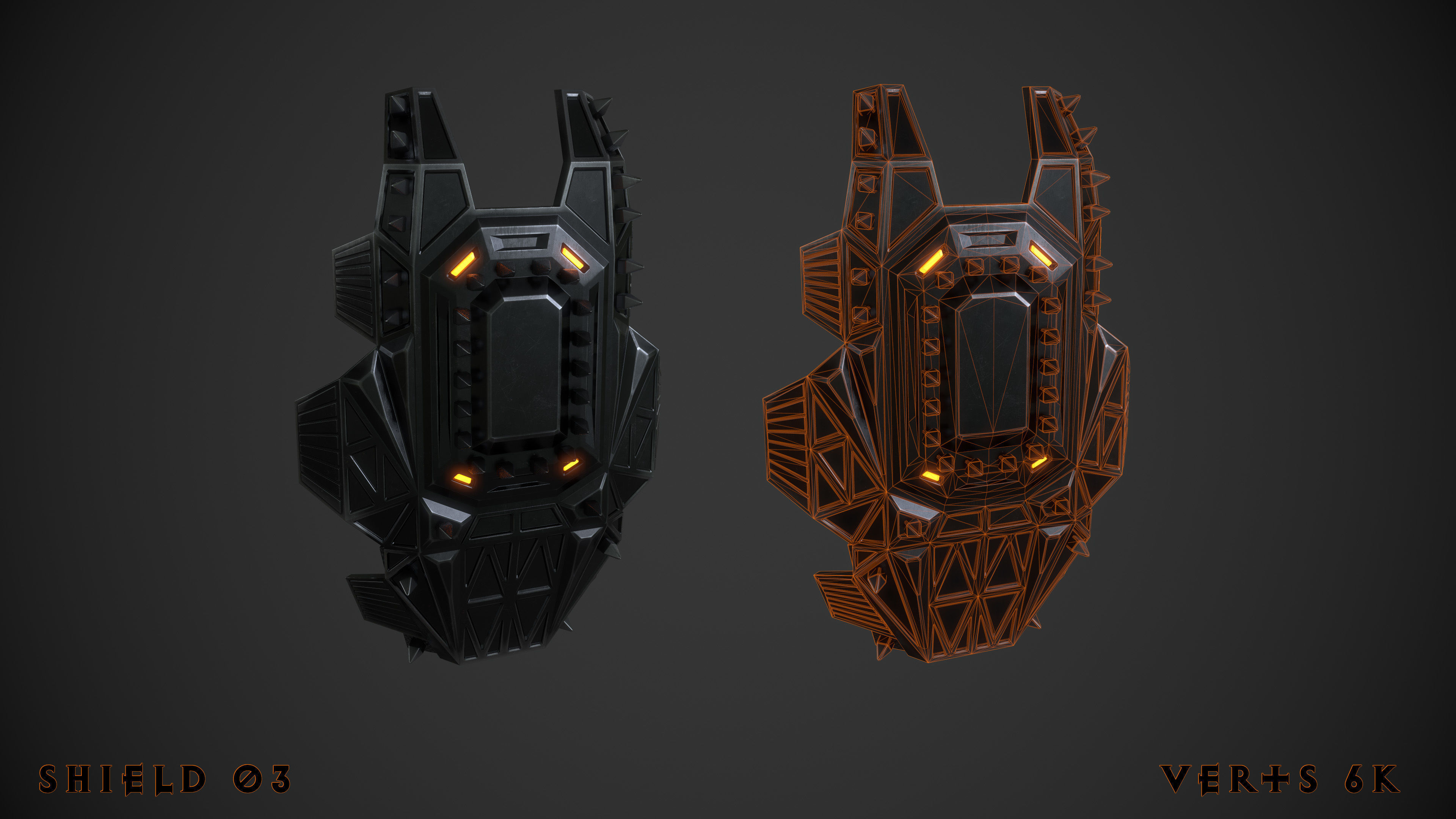 Weapons of Evil Basic Vol1 Lowpoly Low-poly 3D model_14