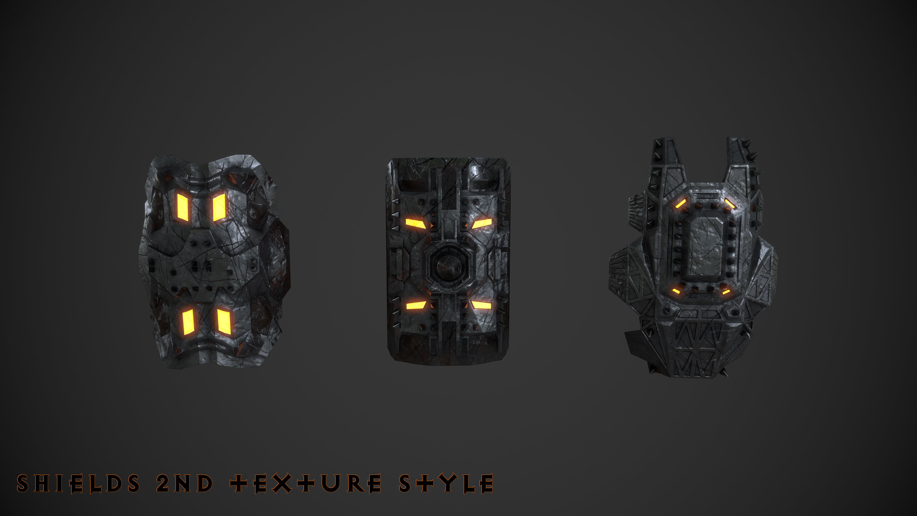 Weapons of Evil Basic Vol1 Lowpoly Low-poly 3D model_15