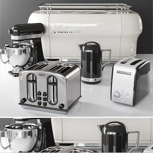 kitchen utensils 3D model