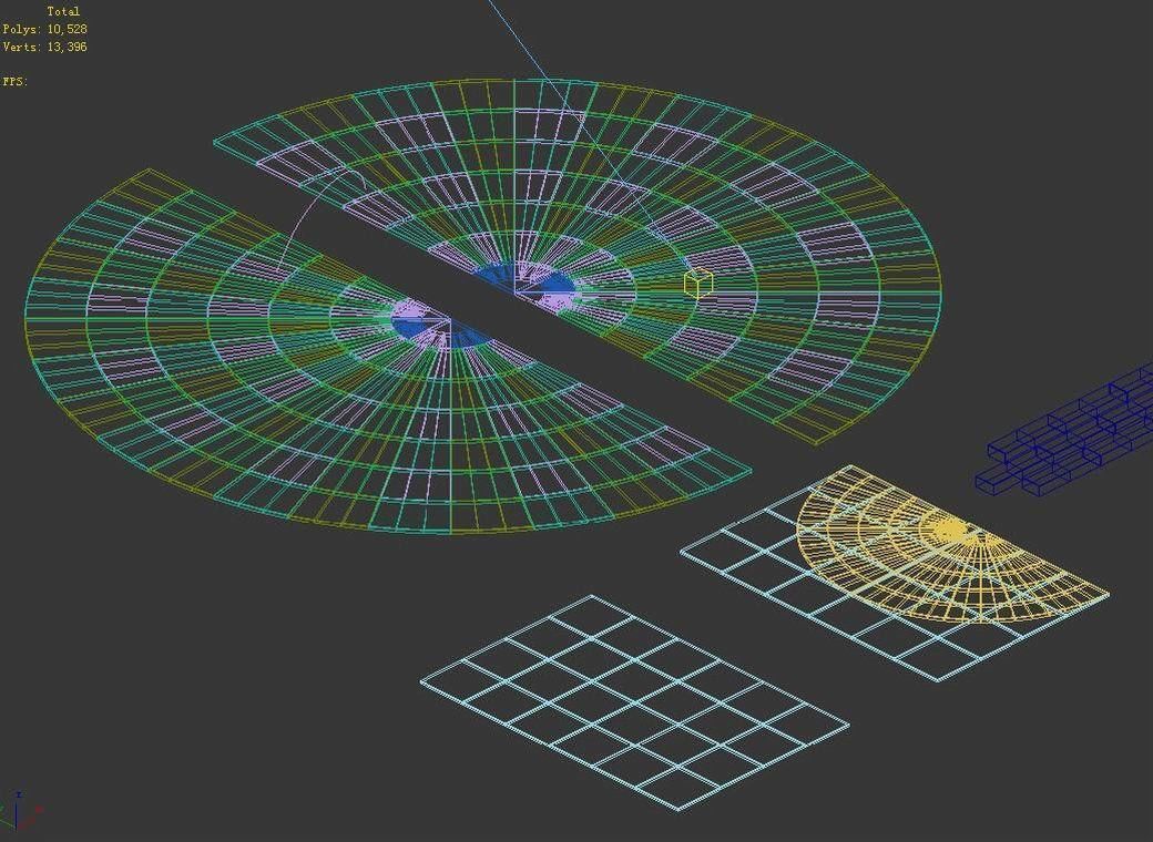 Tang Vampire Warriors Area - Ground 01 3D model_2