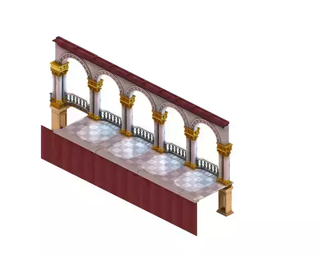 Tang Vampire Warriors Area - Wall 02