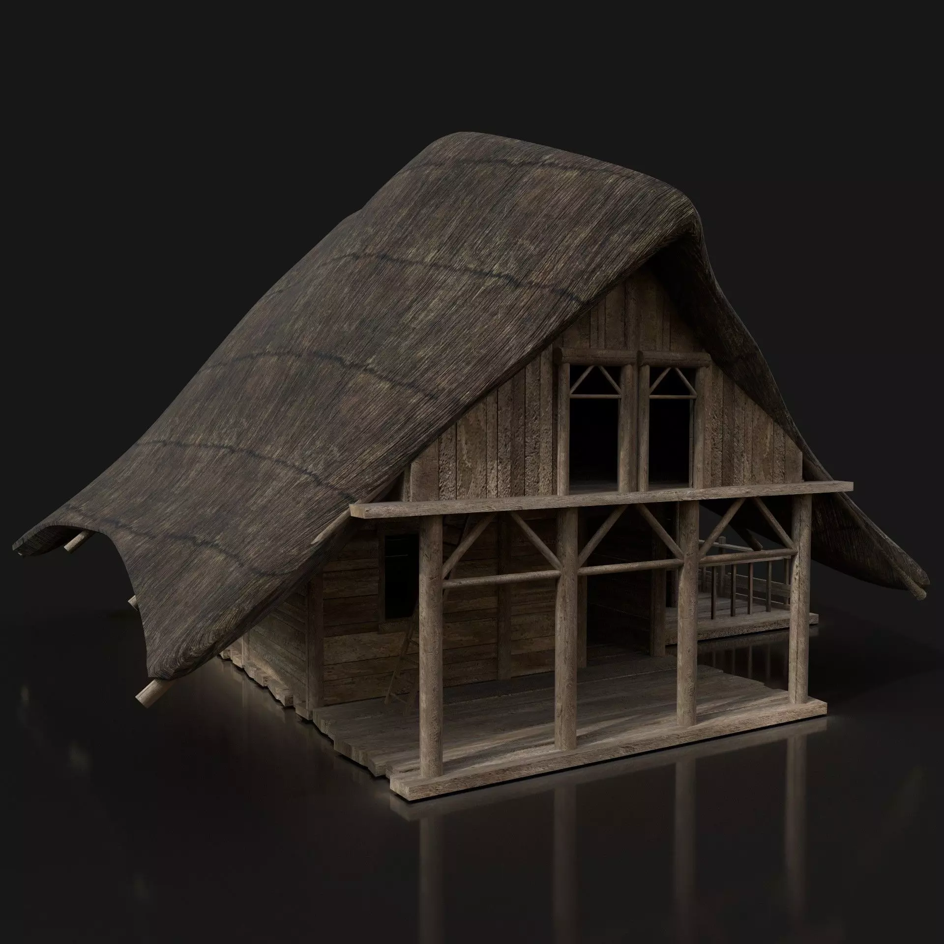 Free for awesome people Free low-poly 3D model