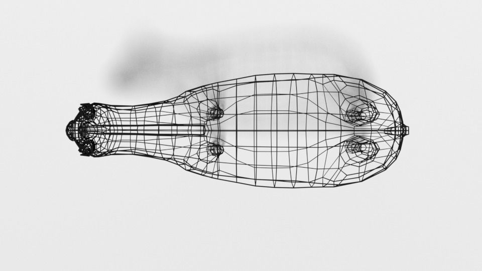 Low Poly Cartoon Zebra Low-poly 3D model_17