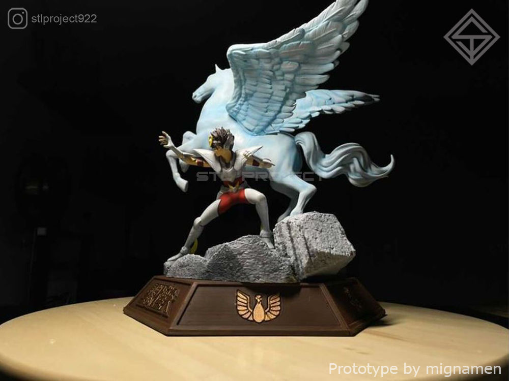Pegasus Seiya 3D print model_2