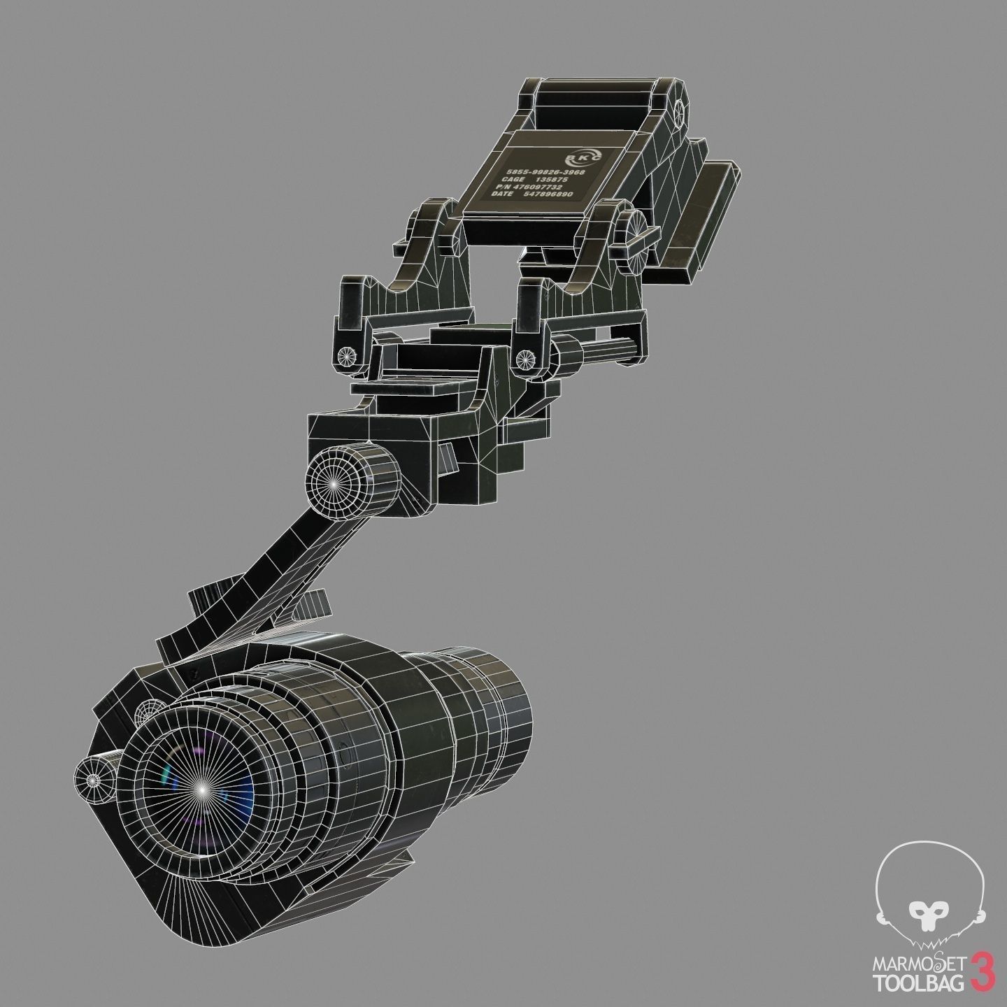 VX600 NVD Low-poly 3D model_7