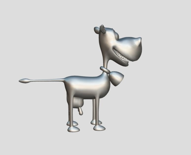 Funny cow Animated and rigged Low-poly 3D model_11