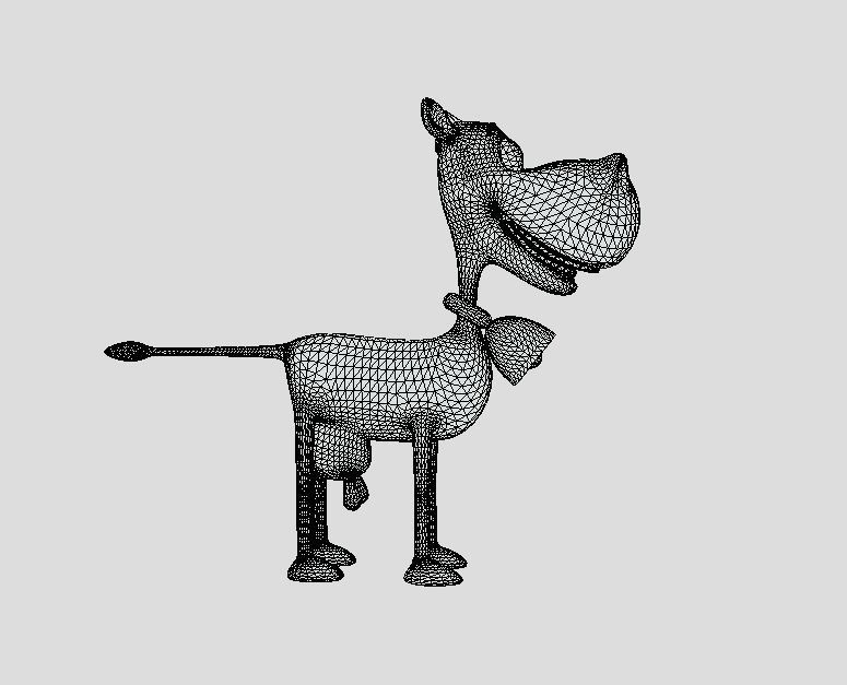 Funny cow Animated and rigged Low-poly 3D model_12