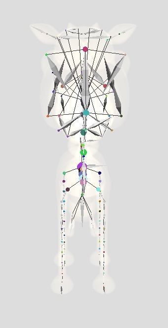 Funny cow Animated and rigged Low-poly 3D model_2