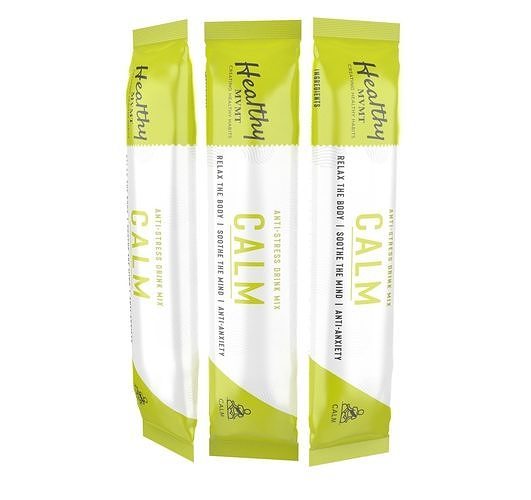 sachet pack of three calm bars Low-poly 3D model