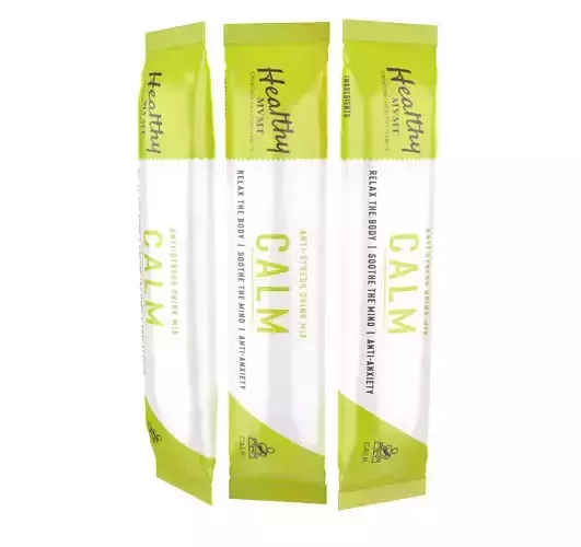 sachet pack of three calm bars Low-poly 3D model