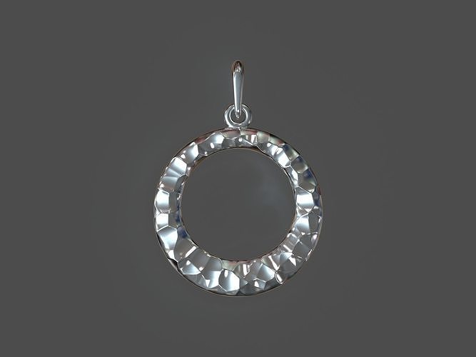 Stone pendant 3D print model