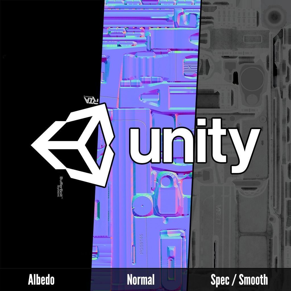 RIA VR80 Semi Auto Tactical Shotgun Low-poly 3D model_39