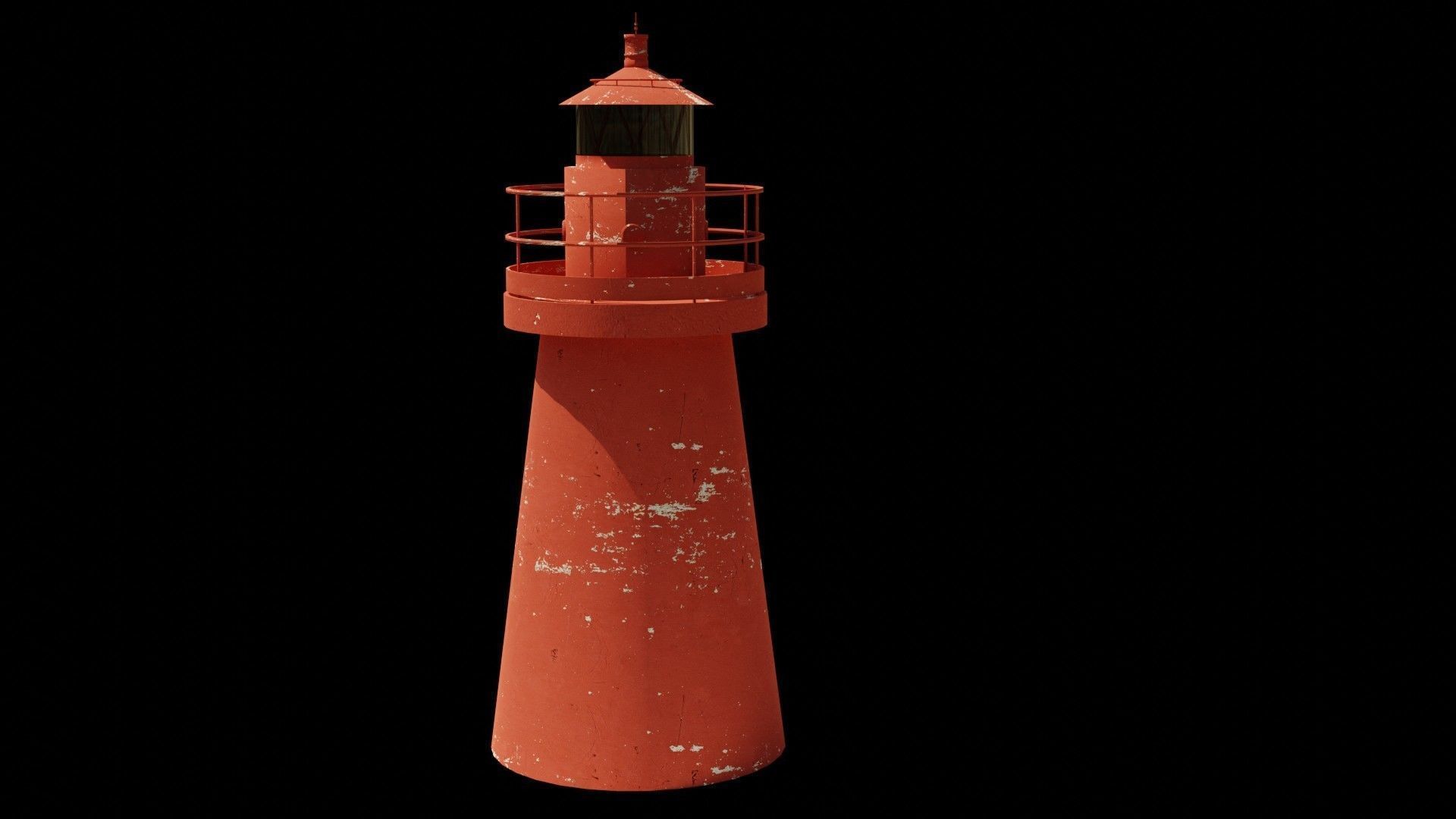 Lighthouse Model optimized Unreal Engine 4 Low-poly 3D model_8