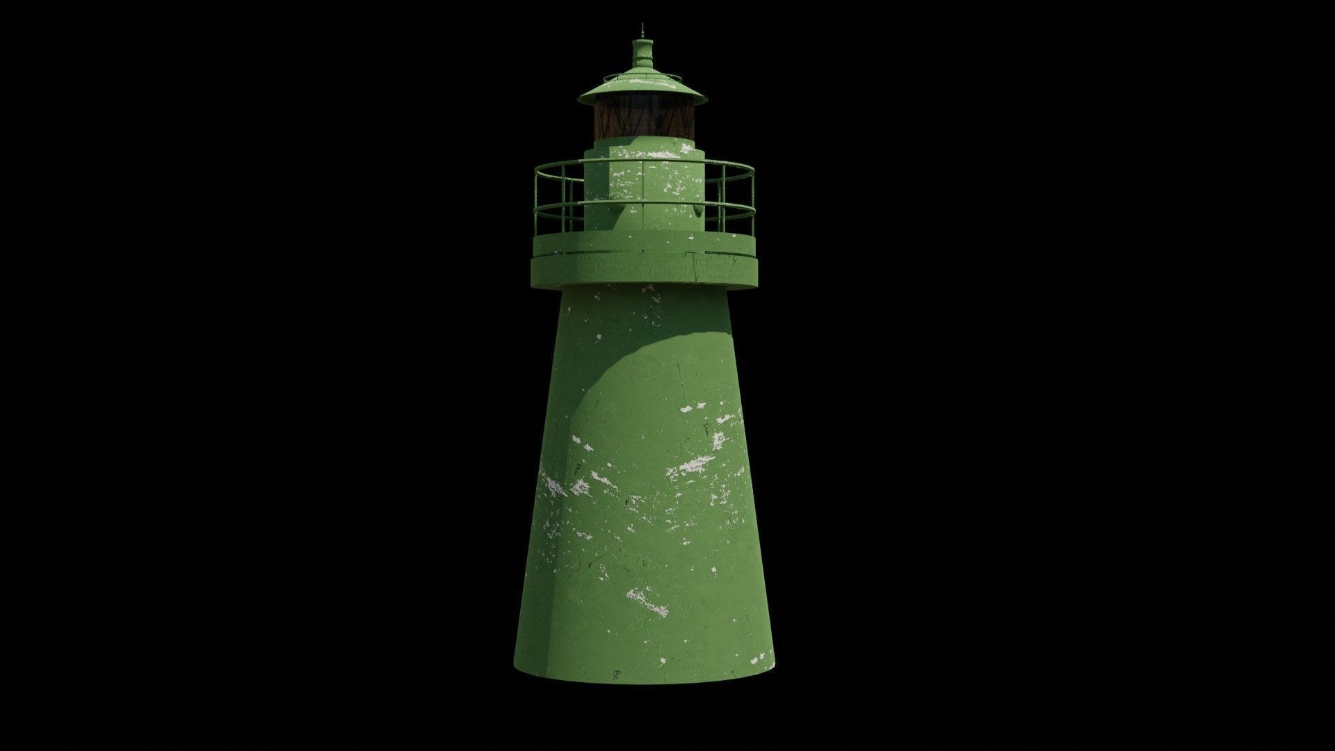 Lighthouse Model optimized Unreal Engine 4 Low-poly 3D model_9