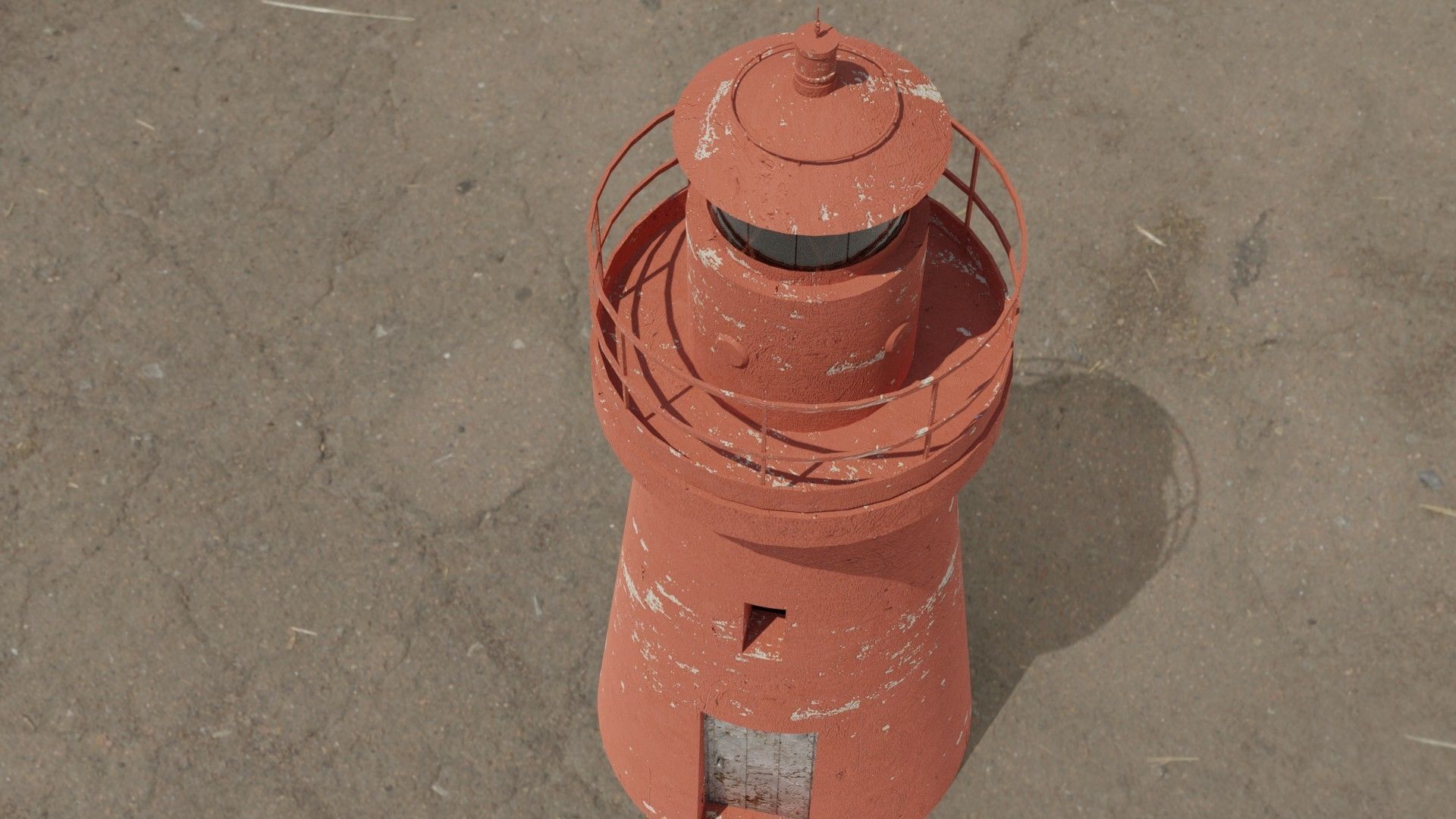 Lighthouse Model optimized Unreal Engine 4 Low-poly 3D model_7