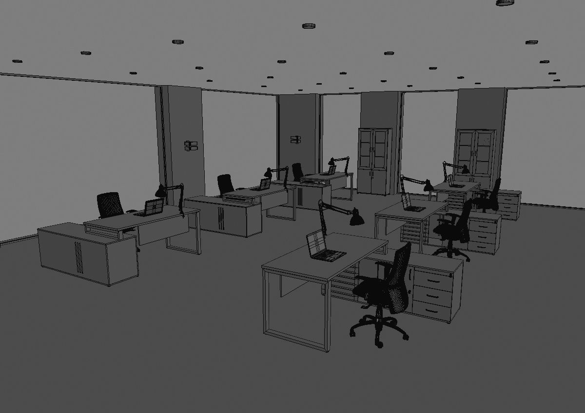 office interior ed188 b06 3D model_33