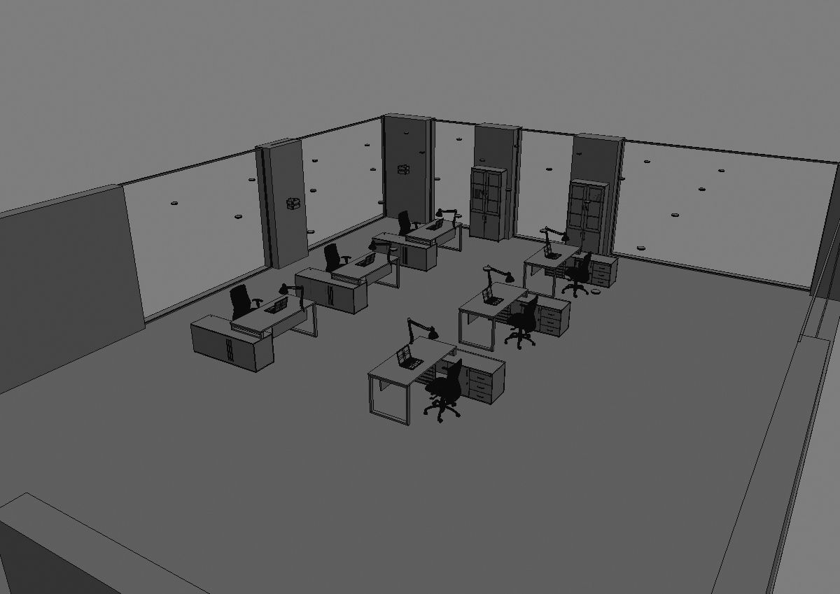 office interior ed188 b06 3D model_21