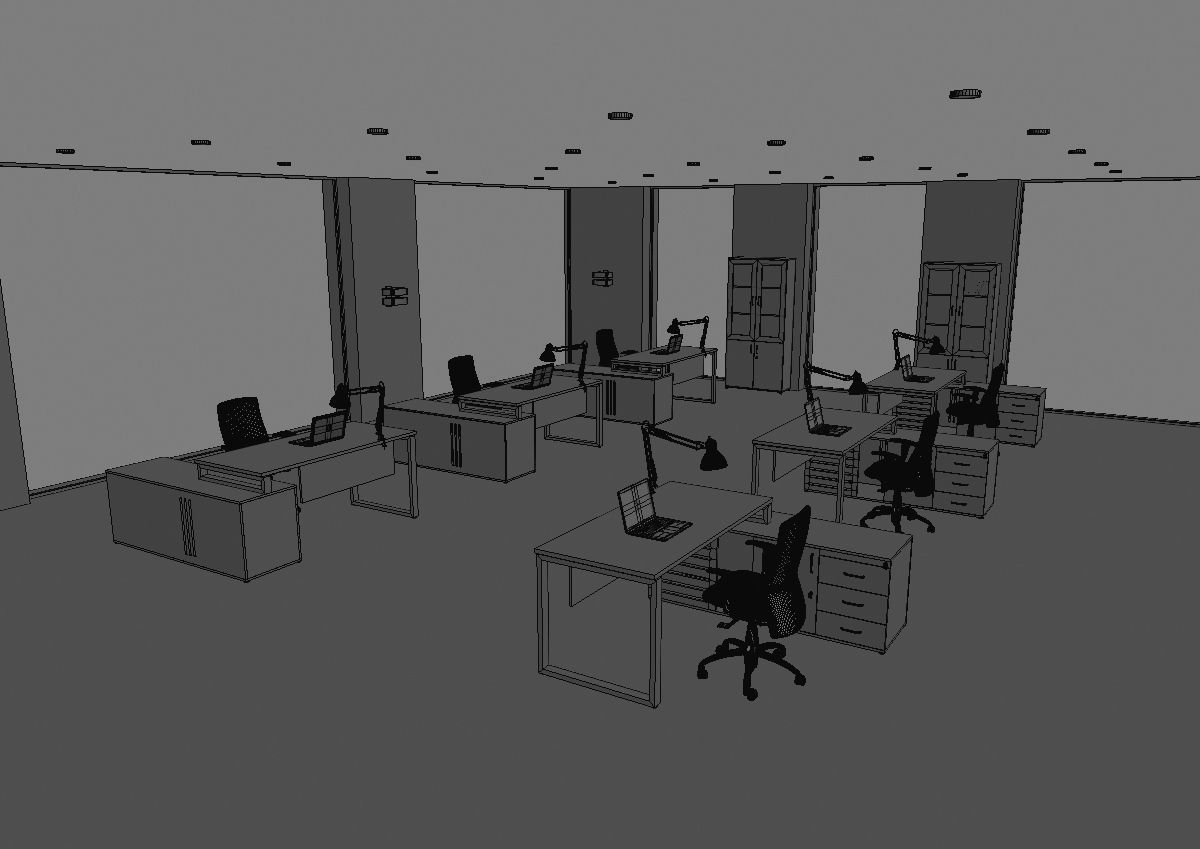 office interior ed188 b06 3D model_34
