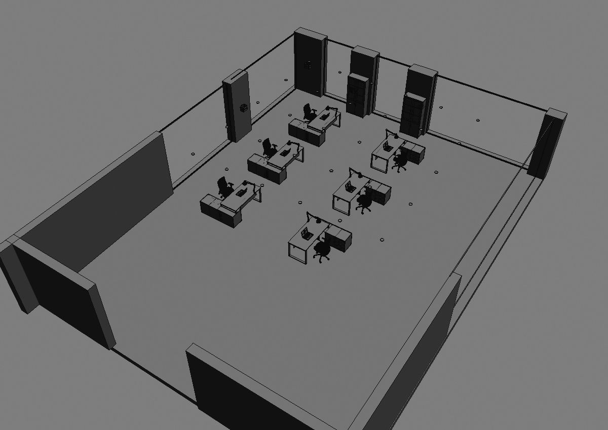 office interior ed188 b06 3D model_35