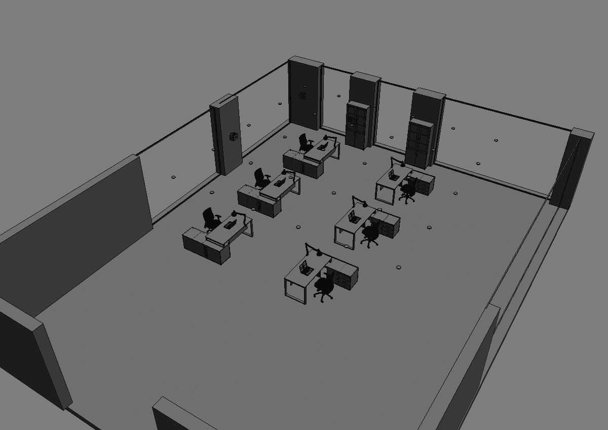 office interior ed188 b06 3D model_39