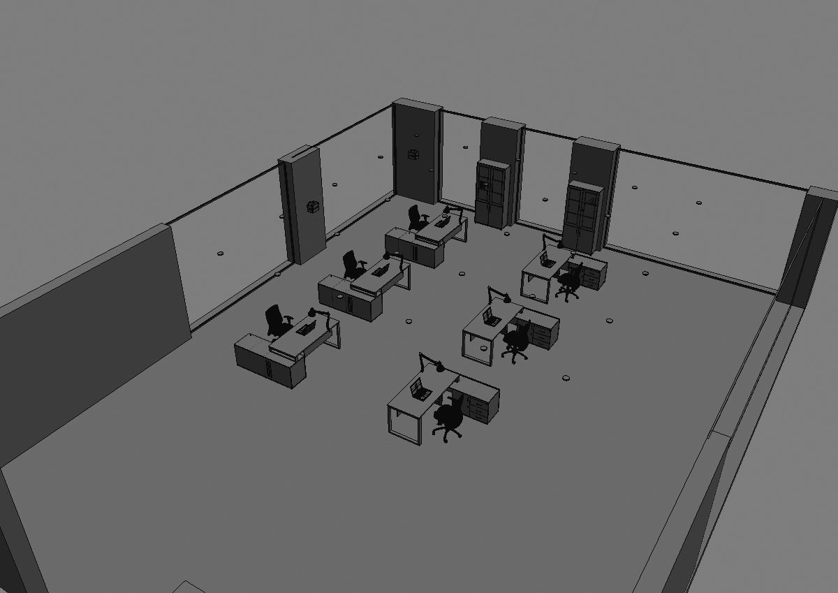 office interior ed188 b06 3D model_40